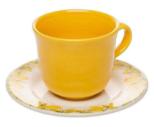Xícara para Chá Siciliano Amarelo, yellow | WestwingNow