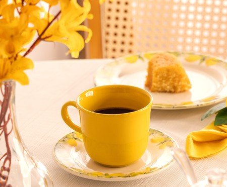 Xícara para Chá Siciliano Amarelo | Westwing