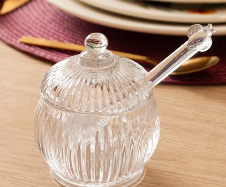 Meleira com Pegador Renaissance Transparente | Westwing