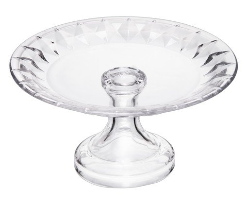 Prato em Cristal Diamond Transparente, transparent | WestwingNow