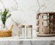 Jogo de Porta-temperos com Suporte Lyor Natural, beige | WestwingNow