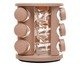 Jogo de Porta-temperos com Suporte Lyor Natural, beige | WestwingNow
