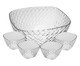Jogo para Sobremesa Diamond Transparente, transparent | WestwingNow