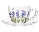 Xícara para Café Lavanda Hand Paintng Transparente, transparent | WestwingNow