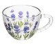 Xícara para Café Lavanda Hand Paintng Transparente, transparent | WestwingNow