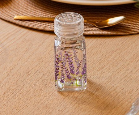 Jogo de Porta-temperos Provence Transparente | Westwing