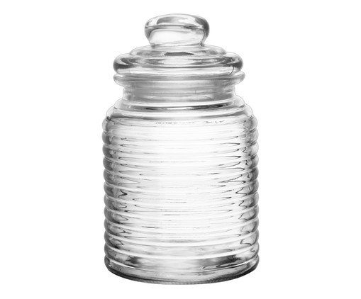 Pote Hermético Colmeia Transparente, transparent | WestwingNow