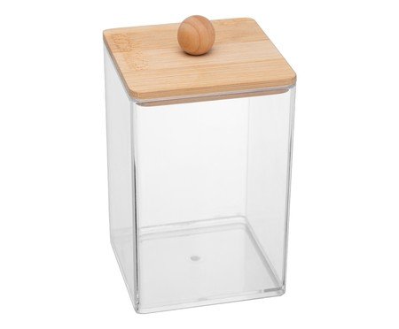 Organizador com Tampa My Box Transparente | Westwing