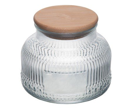 Pote com Tampa Lumi Transparente | Westwing