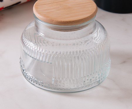 Pote com Tampa Lumi Transparente | Westwing