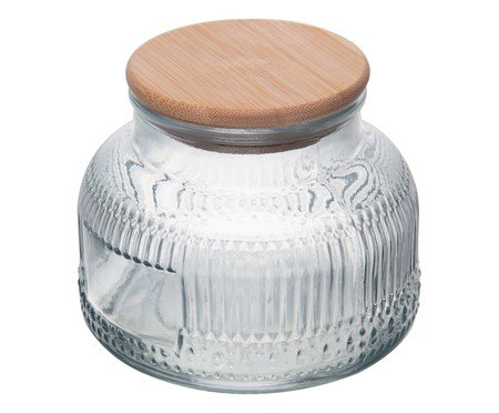 Pote com Tampa Lumi Transparente | Westwing