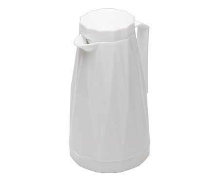 Garrafa Térmica Diamond Branco | Westwing