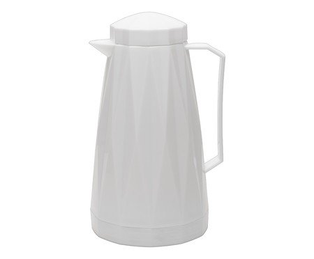 Garrafa Térmica Diamond Branco | Westwing