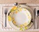 Prato Fundo Siciliano Branco e Amarelo, white | WestwingNow