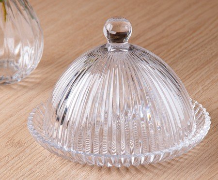 Queijeira em Cristal Renaissance Transparente | Westwing