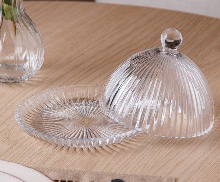 Queijeira em Cristal Renaissance Transparente | Westwing