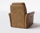 Poltrona Blend com Lift Couro Nozes, Natural | WestwingNow