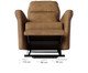 Poltrona Blend com Lift Couro Nozes, Natural | WestwingNow
