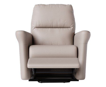 Poltrona Blend sem Lift Couro Bege | Westwing