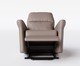 Poltrona Blend com Lift Couro Marrom, brown | WestwingNow