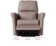 Poltrona Blend com Lift Couro Marrom, brown | WestwingNow