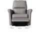 Poltrona Blend com Lift Couro Cinza, grey | WestwingNow