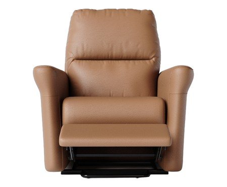 Poltrona Blend com Lift Couro Brown | Westwing