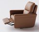 Poltrona Blend sem Lift Couro Brown, brown | WestwingNow