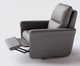 Poltrona Blend sem Lift Couro Cinza, grey | WestwingNow