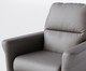 Poltrona Blend sem Lift Couro Cinza, grey | WestwingNow