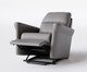 Poltrona Blend sem Lift Couro Cinza, grey | WestwingNow