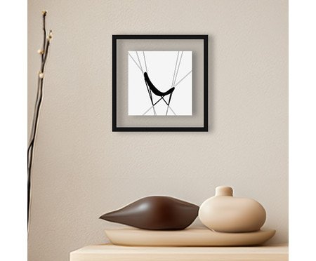 Quadro Rafael Giacomo Monocromo | Westwing