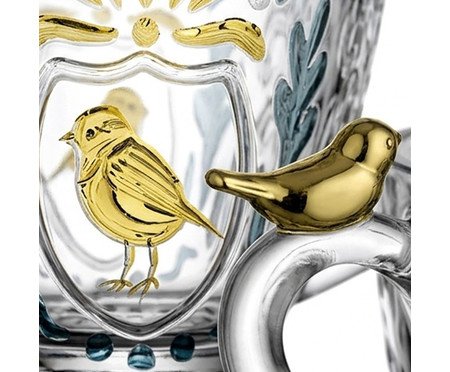 Jogo de Xícaras para Café em Cristal Ecológico Canary Âmbar | Westwing
