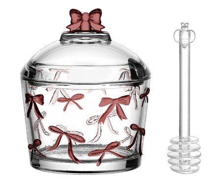 Meleira com Pegador em Cristal Ecológico Belle Rosé Vintage | Westwing