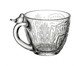 Jogo de Xícaras para Café em Cristal Ecológico Canary, transparent | WestwingNow