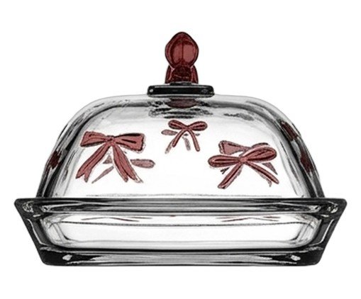 Mantegueira em Cristal Ecológico Belle Rosé Vintage, transparent | WestwingNow