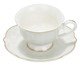 Xícara para Café com Borda Dourada em New Bone China Royal Classic, white | WestwingNow