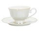 Xícara para Café com Borda Dourada em New Bone China Royal Classic, white | WestwingNow