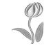 Jogo de Pratos para Sobremesa em Cristal Ecológico Tulipa, transparent | WestwingNow