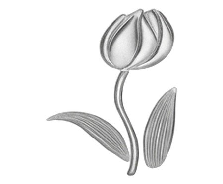 Jogo de Pratos para Sobremesa em Cristal Ecológico Tulipa | Westwing