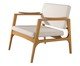 Poltrona em madeira maciça Azos, wood pattern | WestwingNow