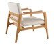 Poltrona em madeira maciça Azos, wood pattern | WestwingNow