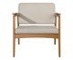 Poltrona em madeira maciça Azos, wood pattern | WestwingNow
