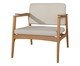 Poltrona em madeira maciça Azos, wood pattern | WestwingNow