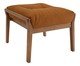 Puff em madeira maciça Kila, wood pattern | WestwingNow