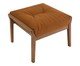 Puff em madeira maciça Kila, wood pattern | WestwingNow
