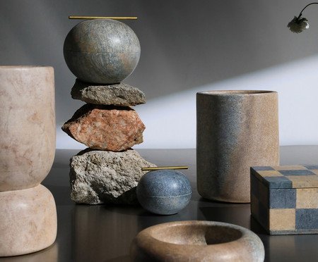 Vaso Porta-Utensílios em Pedra Sabão Uberaba | Westwing