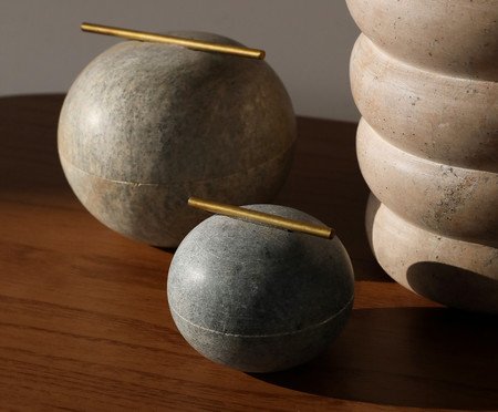 Pote Decorativo em Pedra Sabão Sabará Médio | Westwing