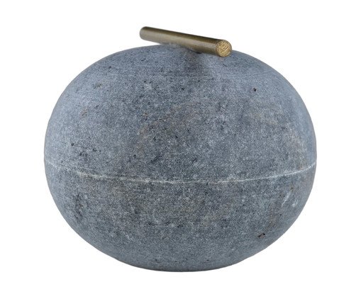 Pote Decorativo em Pedra Sabão Sabará Grande, brown | WestwingNow