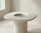 Mesa de Centro Alta com Lareira Rocha, white | WestwingNow